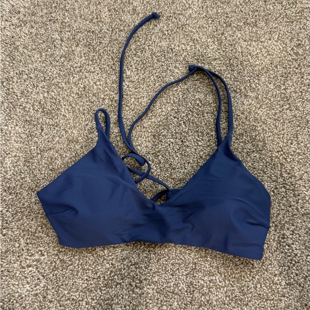 Navy Blue Bikini Top